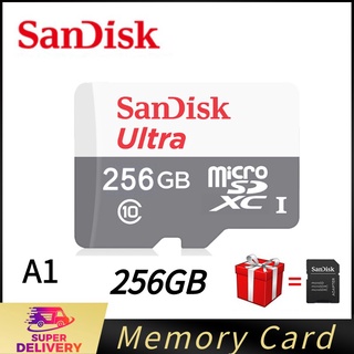 【Fast Delivery】sandisk memory cardSANDISK 256GB Ultra A1 Memory Card Original 100MB/s Micro SD card (1)