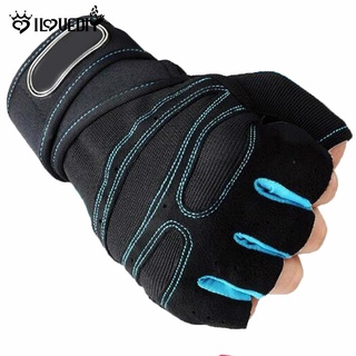 weightlifting gloves[SD] Men Women Body Building Gym Gloves / Weight Lifting Fitness Gloves / Traini