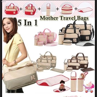 Itinatampok✼♞5in1 Maternity Bag Original MTY Diaper Bag