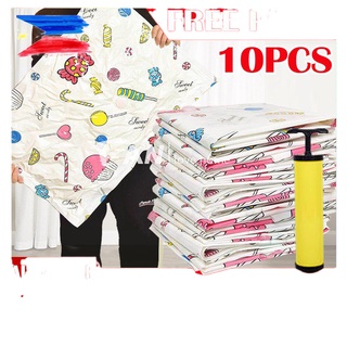 【New Style Upgrade】11PcsSet Vacuum Compressed Storage Bag, Space Saver, Compression Bags, Travel B