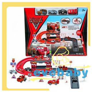 EVEbaby Cars Parking Garage With 4 Cars (1)