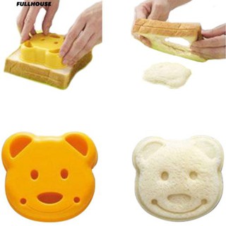 ₳ Cute Little Bear Shape Cake Sandwich Maker DIY Cutter Toast Bread Mould Mold