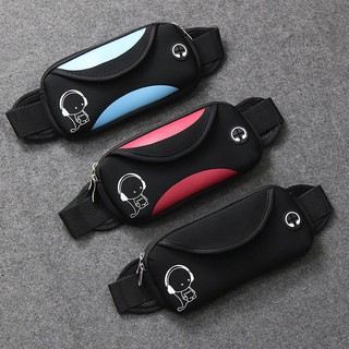 Mobile phone bag new sports waist bag men and women running mobile phone bag ultra-thin invisible waterproof outdoor multifunctional belt fashion waist bag