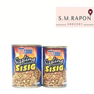 Purefoods Sizzling SIsig Delight Can Easy Open 150g/250g