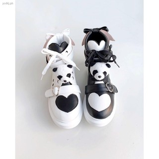❦[Full models] Xiong Bobo original mandarin duck lo running Lolita shoes student sports uniform (5)