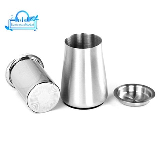 Powder Sieve Stainless Steel Coffee Cocoa Flour Dustproof Flour Filter Cup Coffee Grinder Accessory Necessity DIY Tool