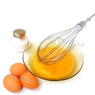 Electric Egg Beater Accessories Frother Mixer Whisk Stainless Steel Kitchen Tool