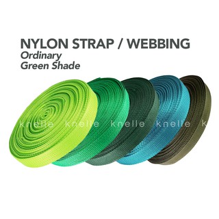 NYLON STRAP / WEBBING Ordinary Green Shade
