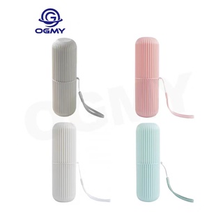 OGMY Travel Toothbrush Case Portable Toothbrush Storage Box Toothbrush Travel Containers Wash Cup