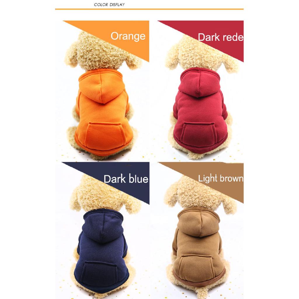 Pet Dog Clothes For Small Dogs Pocket Warm Clothing for Dogs Coat Puppy Outfit Pet Clothes winter for Dog Hoodies CL0013 (1)