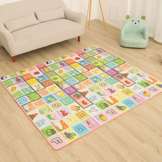 200*180cm Foldable Cartoon Baby Play Mat Eva Puzzle Children's Mat Foam Carpets Educational Toys