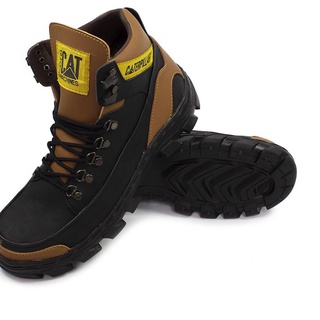 V-73 SPECIAL DICOUNT!! Safety Shoes TRACKING CAT ARGN SAFETY BOOTS Men Work Project Field...