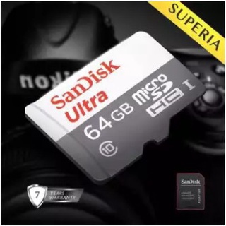 【Fast Delivery】sandisk memory cardSanDisk 64GB Memory Card Micro TF Card SD Card USB Card OTG (Speed