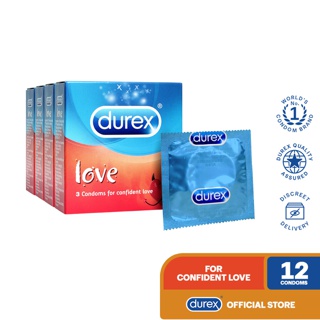 Durex Love Basic Condoms 3s Set of 4