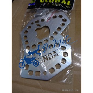 ENGINE SPROCKET COVER XRM SILVER COLOR FOR MOTORCYCLE *DM*