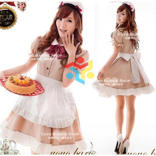 Coffee Maid Dress restaurant Maid Dress cos Japanese animation dress Maid Dress performance dress