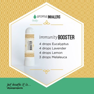AROMA INHALER BLENDS FOR THE BODY: Immunity Booster
