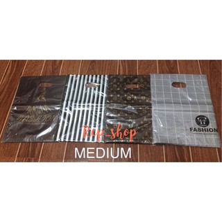 Good Quality Plastic Bag ( Stripes design and thank you design ) (4)