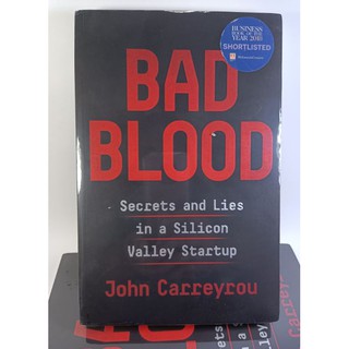 [Paperback] Bad Blood: Secret and Lies in Silicon Valley Startup by John Carreyrou