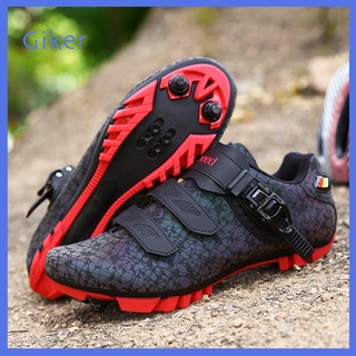 ●✑✅COD Self-locking cycling shoes men sapatilha ciclismo mtb mountain bike SPD pedals shoes Cleat Cy