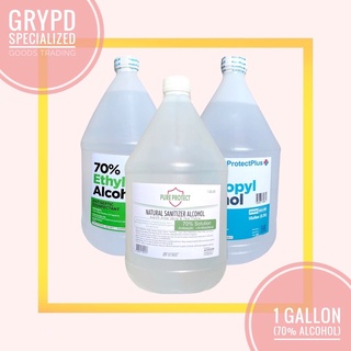 Grypd • 70% Alcohol 1 Gallon (Different Brands)