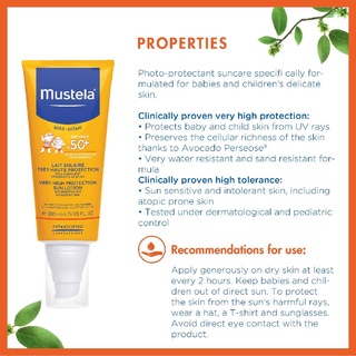 Mustela Very High Protection Sun Lotion 200ml | After Sun | Body Firming (1)
