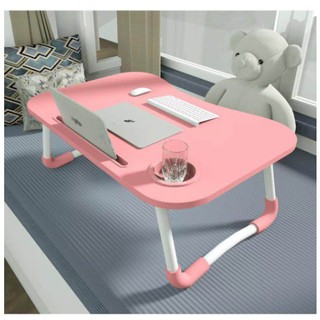 BIG SALE Computer desk Learning Table Wearproof Foldable Lazy BedTable/Portable mainstays laptop Tab