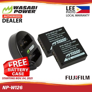 Wasabi Power Fujifilm NPW126 NP-W126 2pc Battery & USB Dual Dock Charger (Lee Photo) NPW126S NP-W126