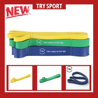 TRY Resistance Bands Power Band Pull Up Band Workout Bands Heavy Duty Exercise Bands for Body Stretching Powerlifting
