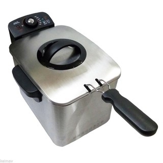 2000W Adjustable Temperature Electric Deep Fryer Pan