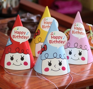 New Polka Dot Birthday Hat Korean Cute Party Hat Birthday Party Supplies
