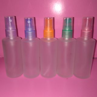 55ml frosted glass bottle with sprayer