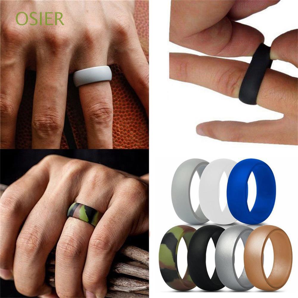 Unisex Outdoor Sports Comfortable Wedding Silicone Ring