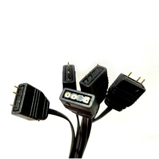 SPLITTER CABLE 3-PIN 5V ARGB LED SYNC 1-TO-4 WAY SPLIT (2)