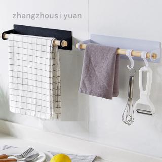 zhangzhousiyuan Under Cabinet Kitchen Towel Holder Roll Paper Storage super Rack Self-Adhesive