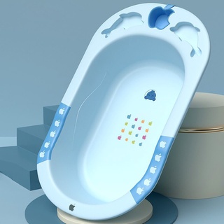 Baby bathtub newborn bathtub baby products thickened large size can sit and lie children bath bucket