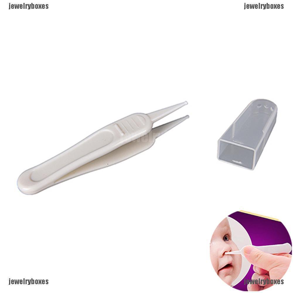 Baω Baby's Cleaning Tweezer Ear Nose Navel Cleaner Remover Plastic Forceps ωby