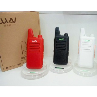 Original WLN KD-C1 Pocket Size Portable Mini Walkie Talkie Two Way Radio UHF 5W 16CHs