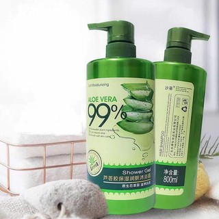 99% A NEW 99% Aloe Vera Hair Shampoo 800ML & Conditioner 700ML