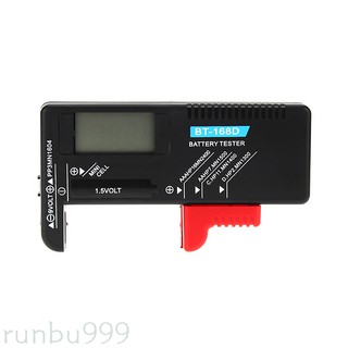Digital Battery Tester Volt Checker for 9V 1.5V Button Cell Universal Rechargeable AAA AA C D Battery Testing Device