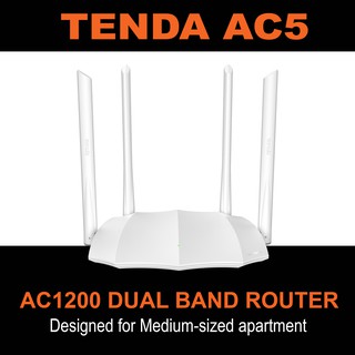 TENDA AC5 DUAL BAND ROUTER