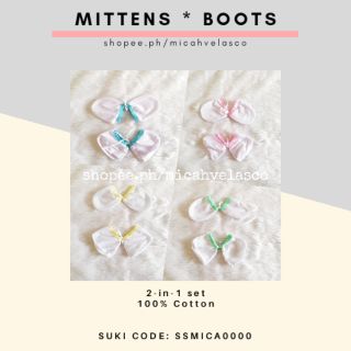Baby Mittens and Booties 2 in 1