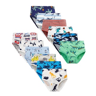 3 Pack Boys Shorts Cotton Boxer Briefs,Kids Toddler Babies Underwear Underpants Size 2-12 Years