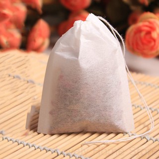 100Pcs/Lot Teabags 5 x 7CM Empty Scented Tea Bags With String Heal Seal Filter Paper doublelift.my