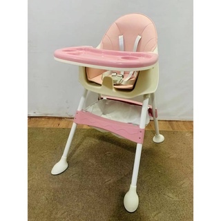 [COD] Baby High Chair With Compartment Booster Toddler High Chair