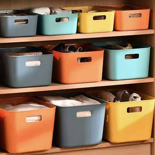 COD Desktop Plastic Box Cosmetic Organizing Box Kitchen Storage