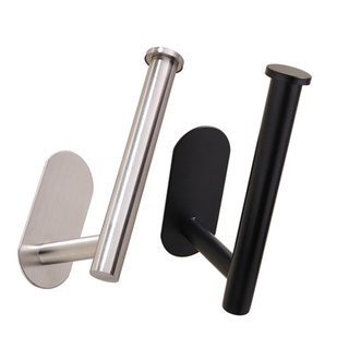 1pc New Self Adhesive Wall Mounted Stainless Steel Toilet Paper Roll Holder Racks Holder Kitchen