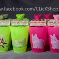 Personalized Safari Theme Party Cups Giveaways (4)