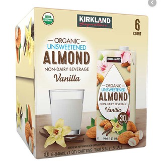 Kirkland Unsweetened Almond Milk - Vanilla