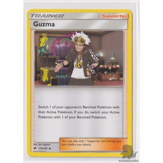 Pokémon: Guzma - 115/147 - Uncommon - Burning Shadows (Pokemon Trading Card Game)